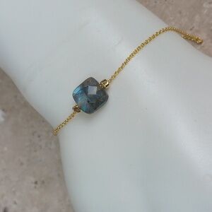 Labradorite/Gold Filled Bracelet
